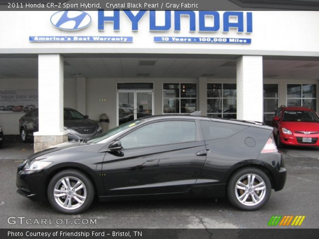 2011 Honda CR-Z Sport Hybrid in Crystal Black Pearl