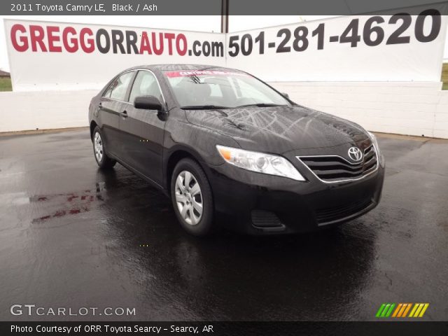 2011 Toyota Camry LE in Black