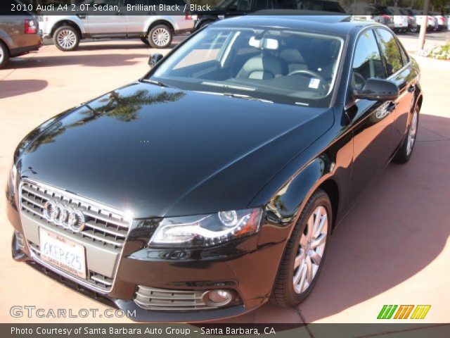 2010 Audi A4 2.0T Sedan in Brilliant Black