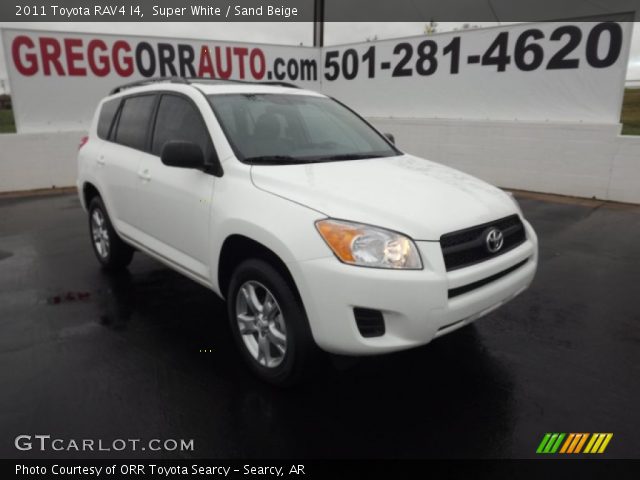 2011 Toyota RAV4 I4 in Super White