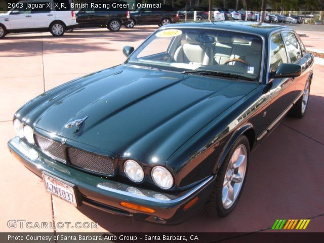 2003 Jaguar XJ XJR in British Racing Green