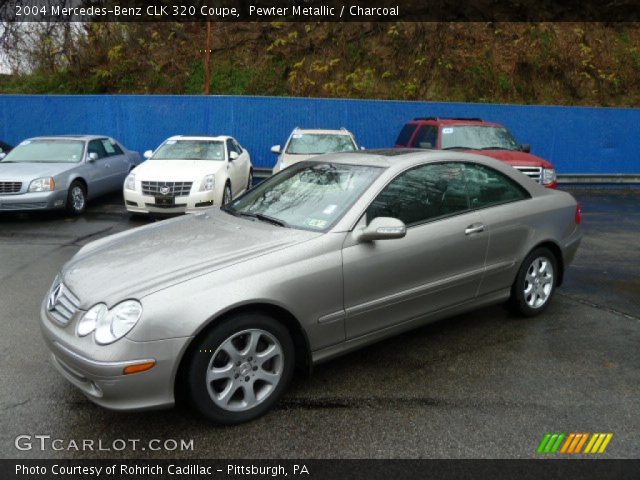 2004 Mercedes-Benz CLK 320 Coupe in Pewter Metallic