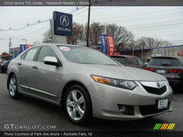 2010 Acura TSX Sedan in Palladium Metallic