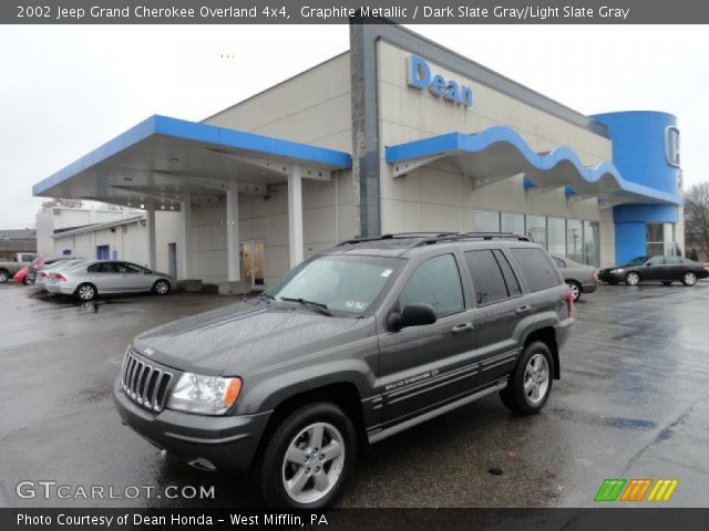 2002 Jeep Grand Cherokee Overland 4x4 in Graphite Metallic