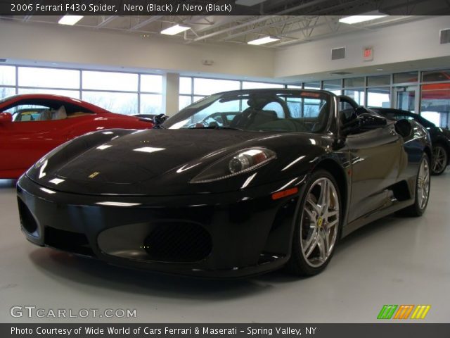 2006 Ferrari F430 Spider in Nero (Black)