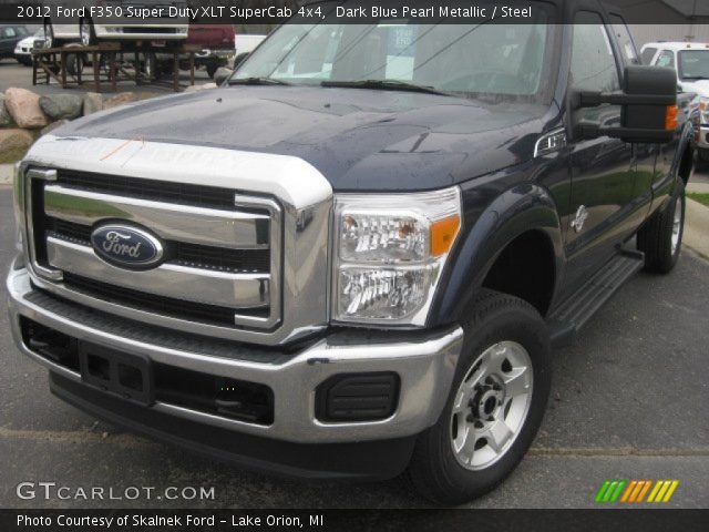 2012 Ford F350 Super Duty XLT SuperCab 4x4 in Dark Blue Pearl Metallic