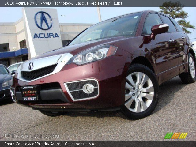 2010 Acura RDX SH-AWD Technology in Basque Red Pearl