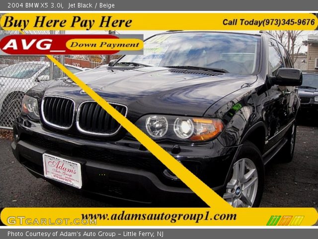 2004 BMW X5 3.0i in Jet Black