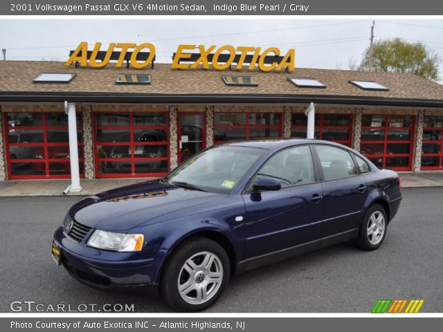 2001 Volkswagen Passat GLX V6 4Motion Sedan in Indigo Blue Pearl