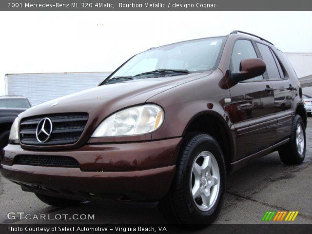 2001 Mercedes-Benz ML 320 4Matic in Bourbon Metallic