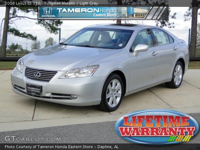 2008 Lexus ES 350 in Tungsten Metallic