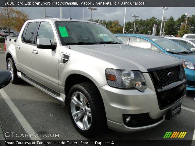 2008 Ford Explorer Sport Trac Adrenalin in Vapor Silver Metallic