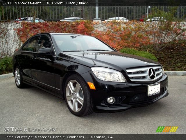 2010 Mercedes-Benz C 300 Sport in Black