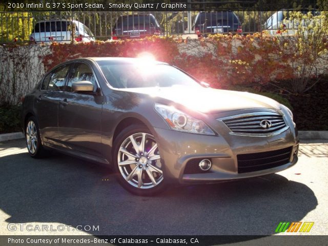 2010 Infiniti G 37 S Sport Sedan in Smokey Quartz