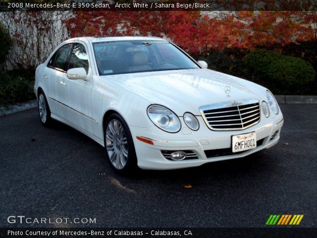 2008 Mercedes-Benz E 350 Sedan in Arctic White