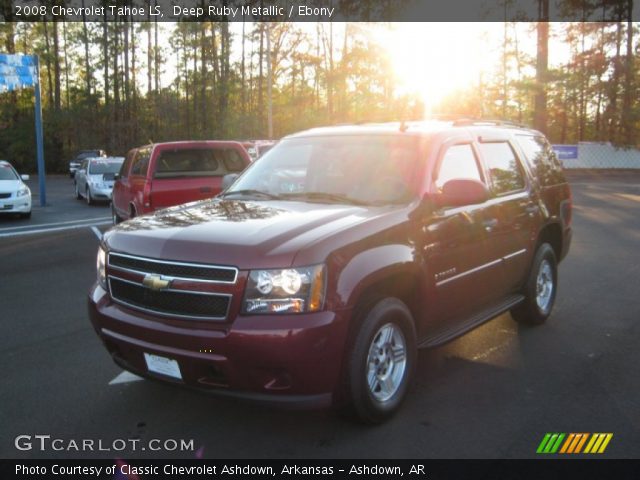 2008 Chevrolet Tahoe LS in Deep Ruby Metallic