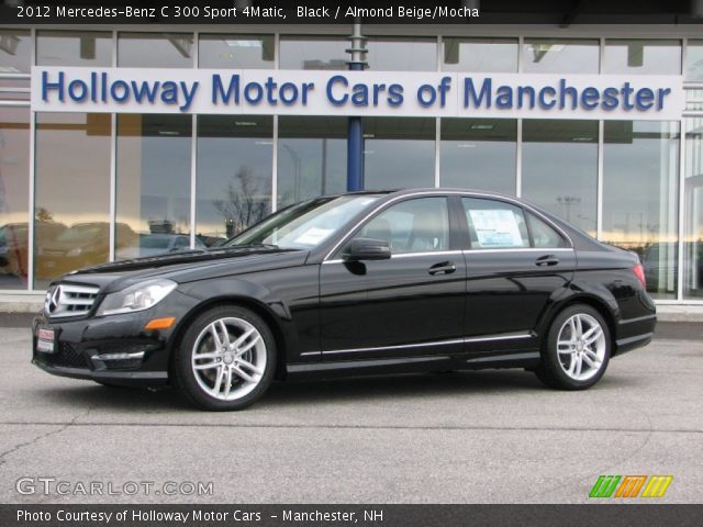 2012 Mercedes-Benz C 300 Sport 4Matic in Black
