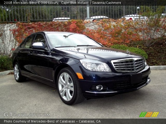 2008 Mercedes-Benz C 300 Luxury in Capri Blue Metallic