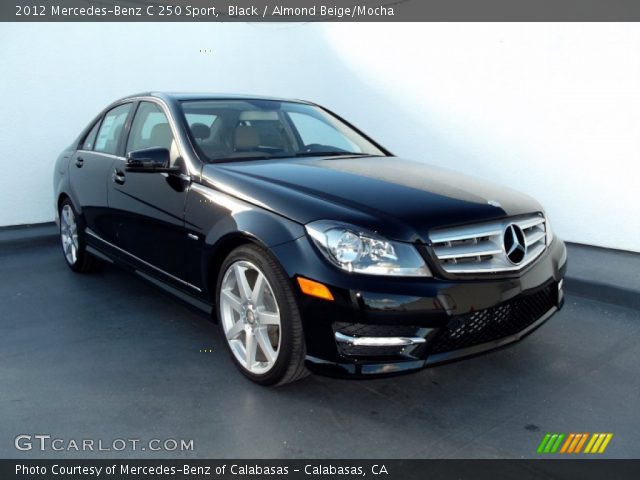 2012 Mercedes-Benz C 250 Sport in Black