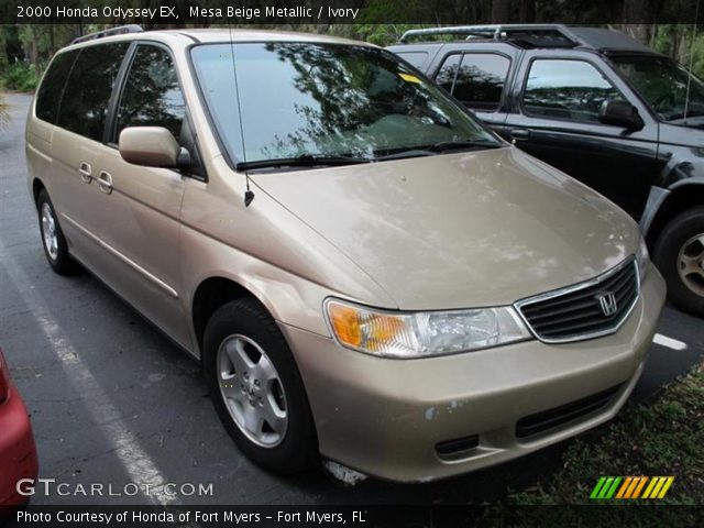 2000 Honda Odyssey EX in Mesa Beige Metallic