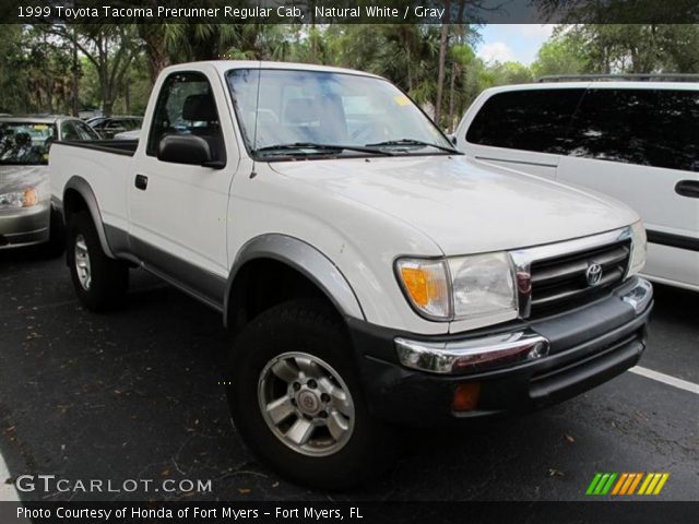 1999 Toyota Tacoma Prerunner Regular Cab in Natural White