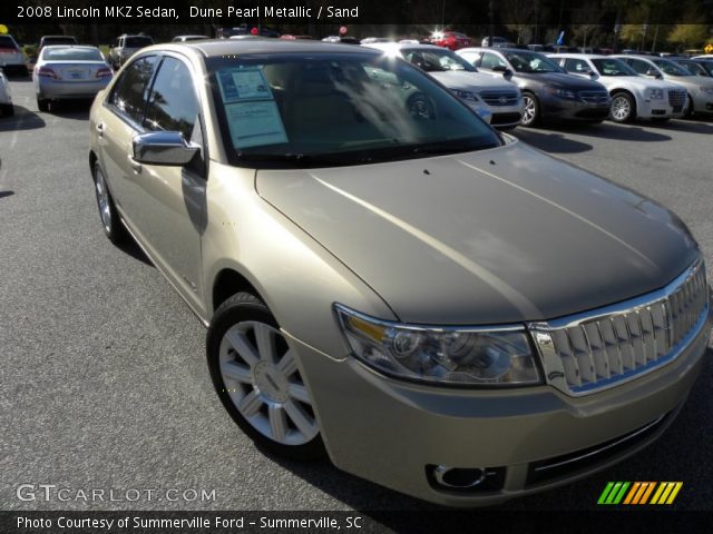 2008 Lincoln MKZ Sedan in Dune Pearl Metallic