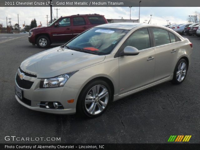 2011 Chevrolet Cruze LTZ in Gold Mist Metallic