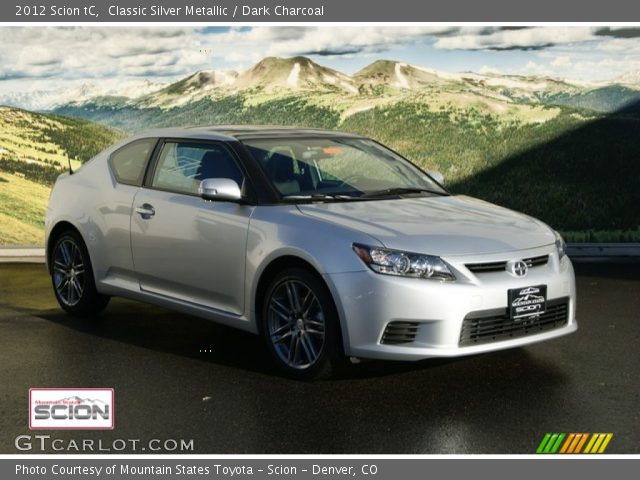 2012 Scion tC  in Classic Silver Metallic