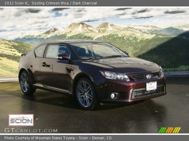 2012 Scion tC  in Sizzling Crimson Mica