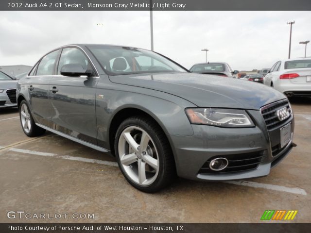 2012 Audi A4 2.0T Sedan in Monsoon Gray Metallic