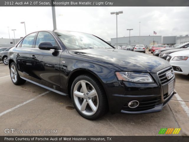2012 Audi A4 2.0T Sedan in Moonlight Blue Metallic