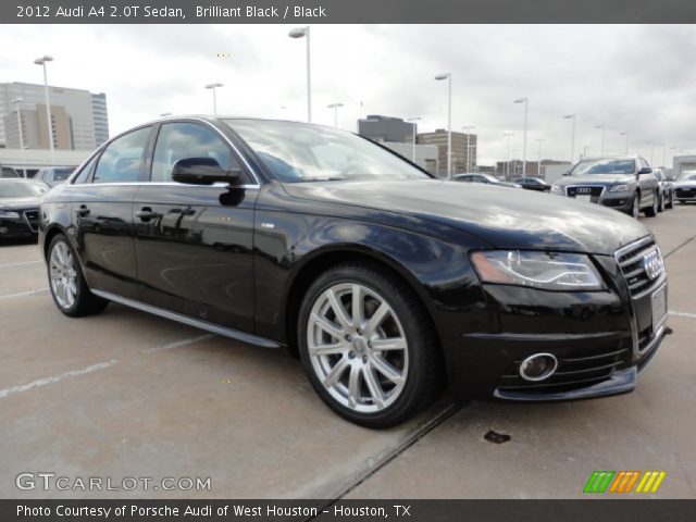 2012 Audi A4 2.0T Sedan in Brilliant Black