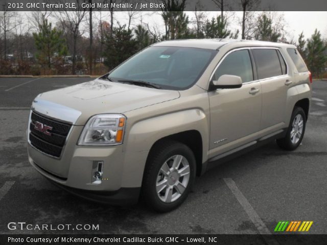 2012 GMC Terrain SLE in Gold Mist Metallic