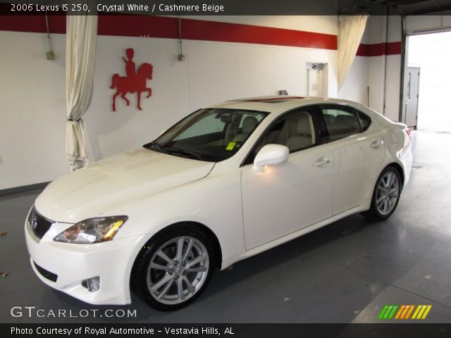 2006 Lexus IS 250 in Crystal White