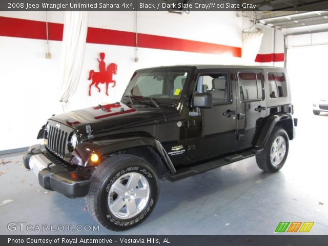 2008 Jeep Wrangler Unlimited Sahara 4x4 in Black