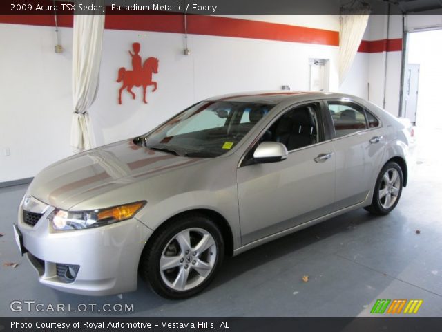 2009 Acura TSX Sedan in Palladium Metallic