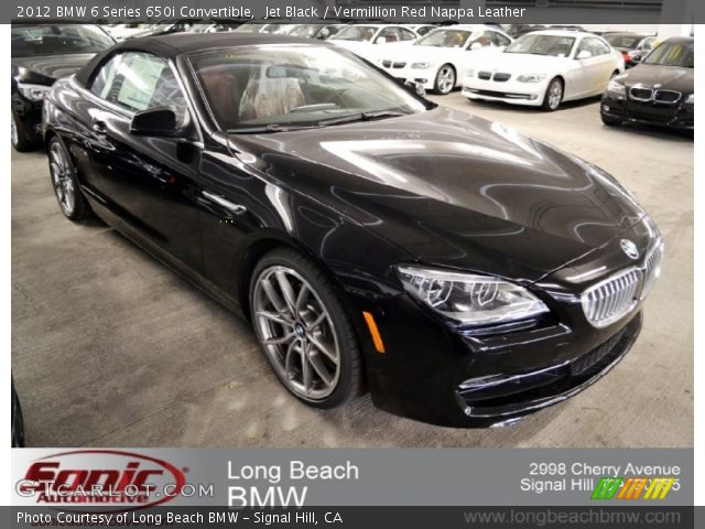 2012 BMW 6 Series 650i Convertible in Jet Black