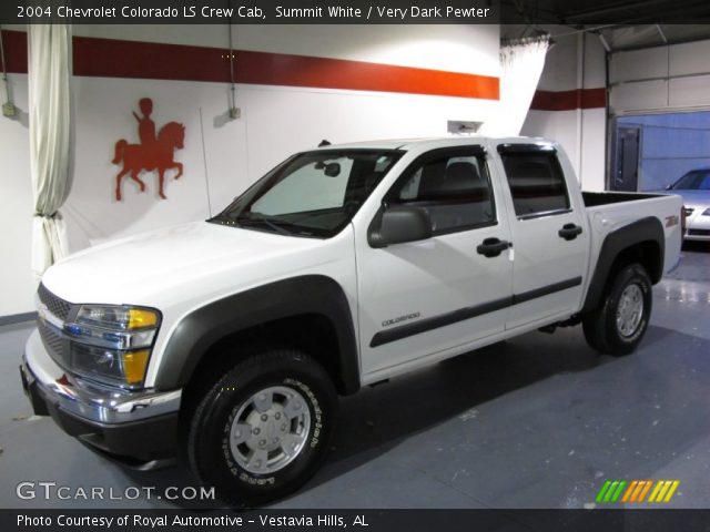 2004 Chevrolet Colorado LS Crew Cab in Summit White