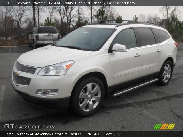 2012 Chevrolet Traverse LTZ AWD in White Diamond Tricoat