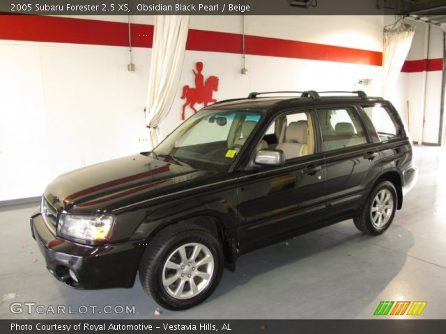 2005 Subaru Forester 2.5 XS in Obsidian Black Pearl