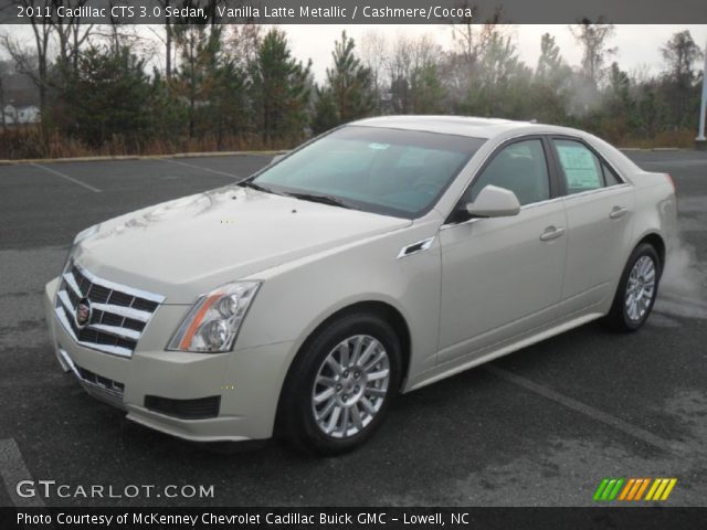 2011 Cadillac CTS 3.0 Sedan in Vanilla Latte Metallic