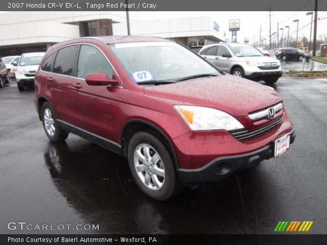2007 Honda CR-V EX-L in Tango Red Pearl