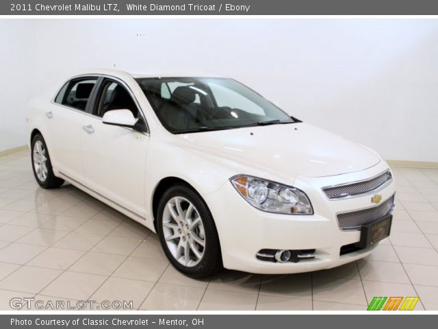 2011 Chevrolet Malibu LTZ in White Diamond Tricoat