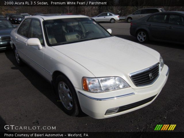 2000 Acura RL 3.5 Sedan in Premium White Pearl