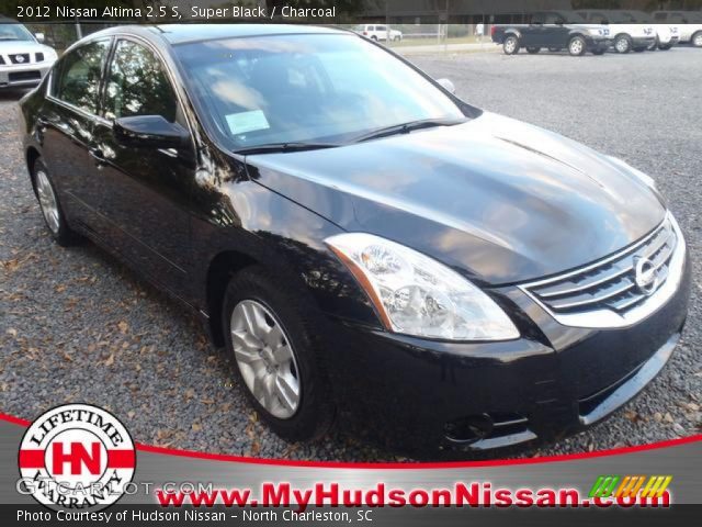 2012 Nissan Altima 2.5 S in Super Black