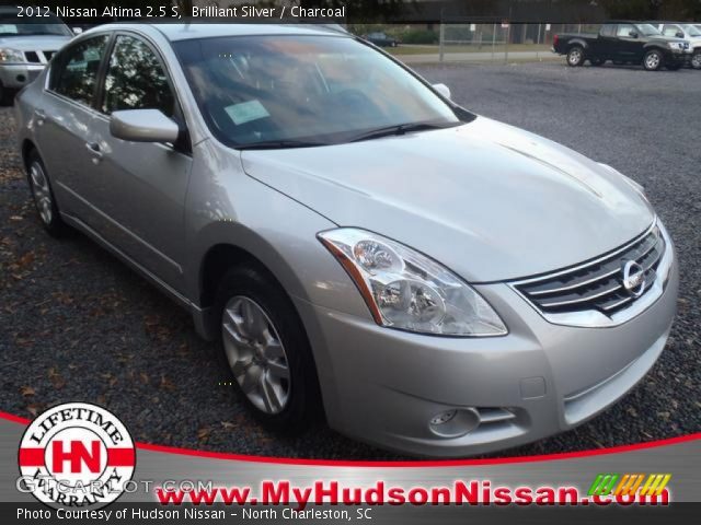 2012 Nissan Altima 2.5 S in Brilliant Silver