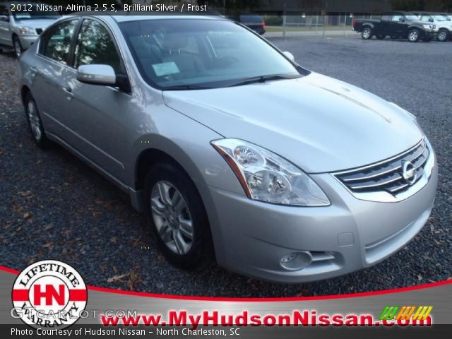 2012 Nissan Altima 2.5 S in Brilliant Silver