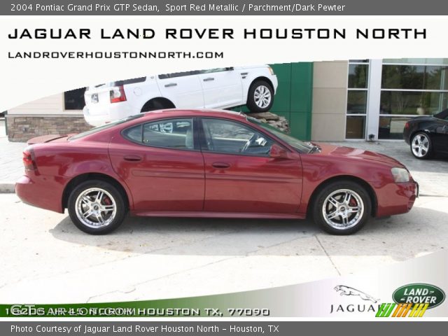 2004 Pontiac Grand Prix GTP Sedan in Sport Red Metallic