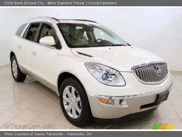 2009 Buick Enclave CXL in White Diamond Tricoat