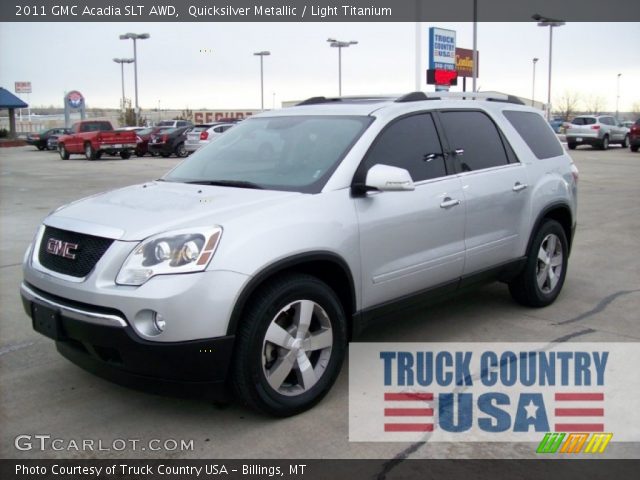 2011 GMC Acadia SLT AWD in Quicksilver Metallic